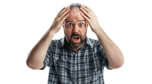 Person experiencing anxiety symptoms during therapy